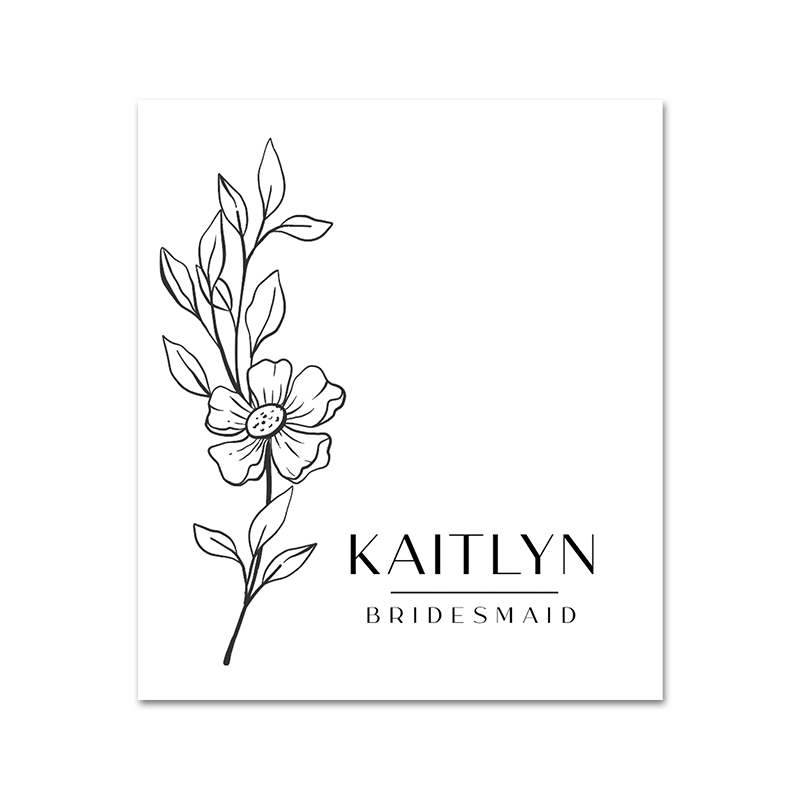 floralline_nobackground copy Modern Floral Bridesmaid Proposal - Image 1