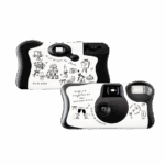 Wedding Illustrations Label for Disposable Camera