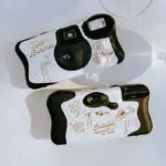 Western Themed Bachelorette Disposable Camera Label